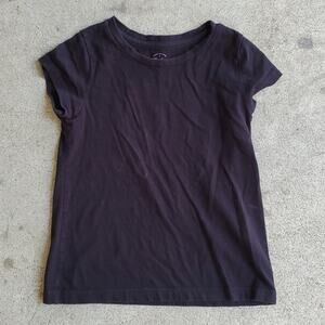 Faded Glory tee shirt black size girl's small
